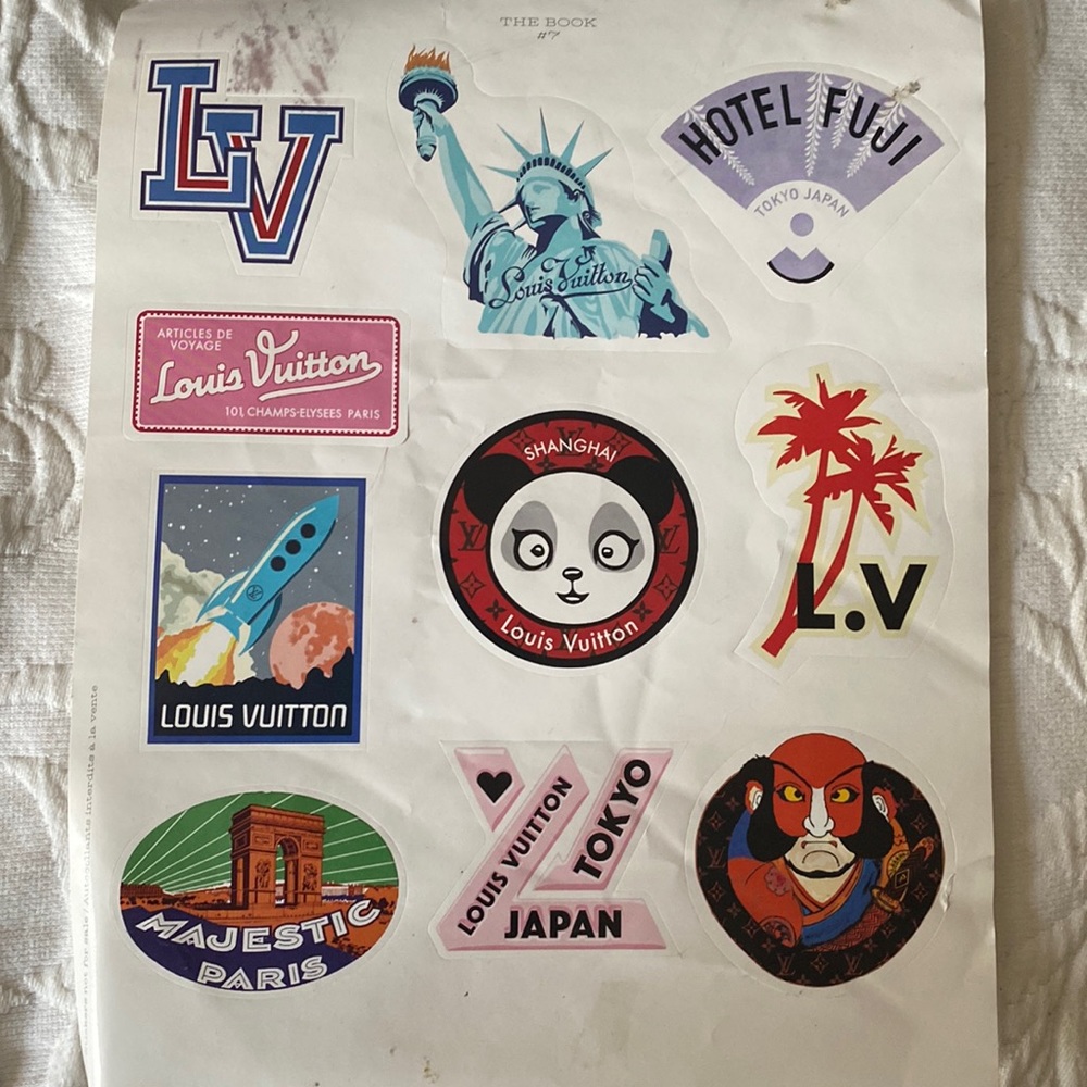 Louis Vuitton Stickers Book #7
